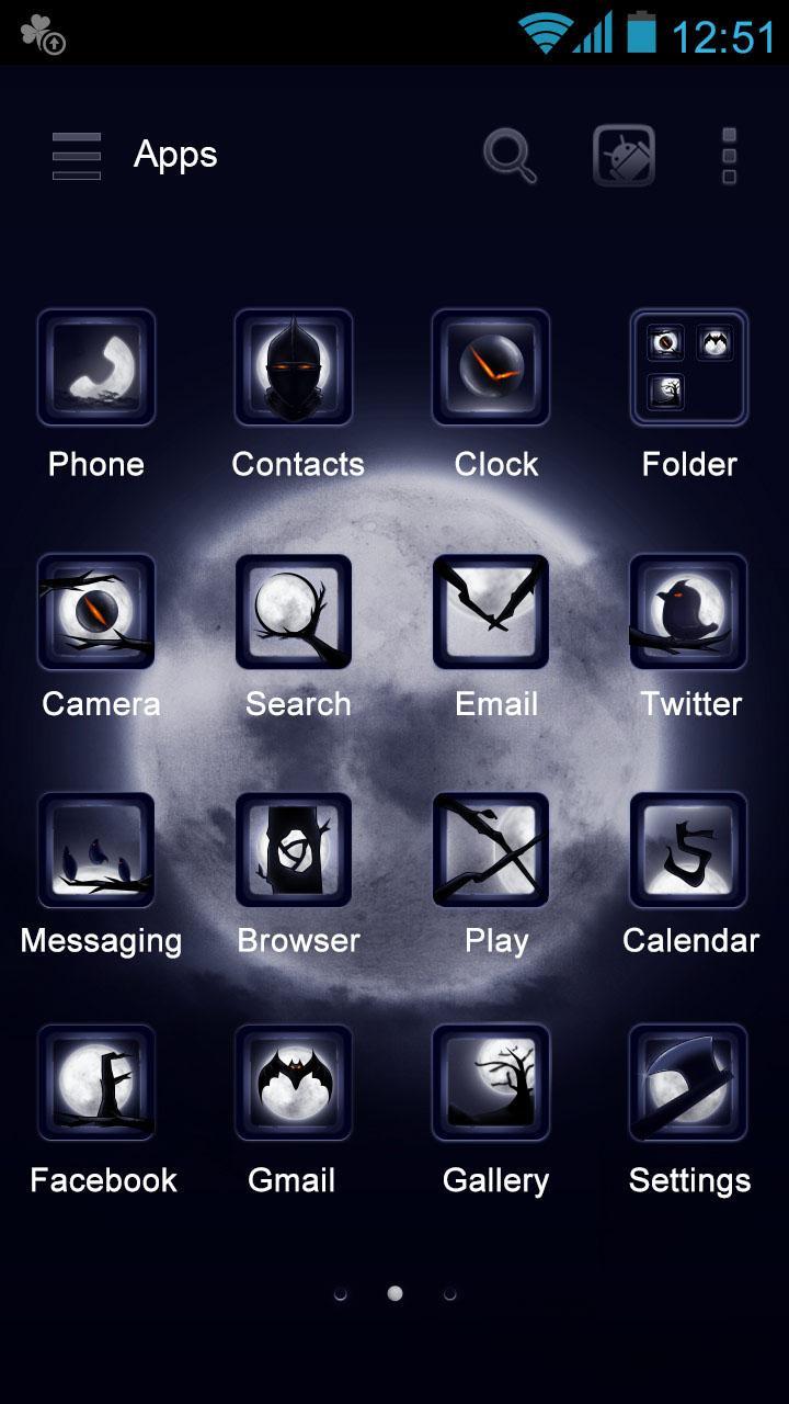 Knight GO LAUNCHER THEME