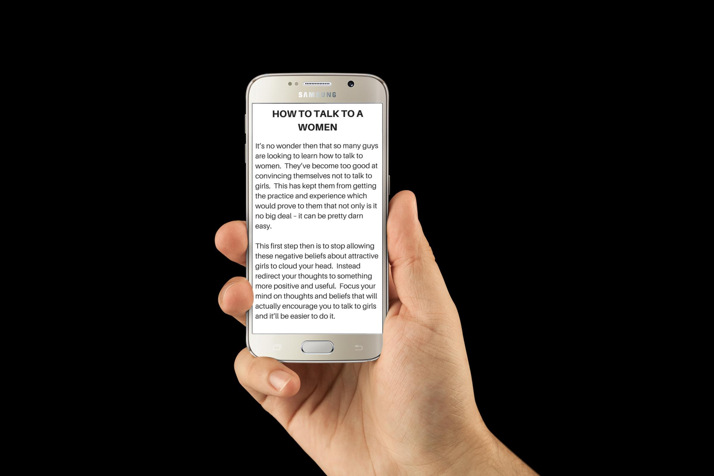 How To Talk To Women