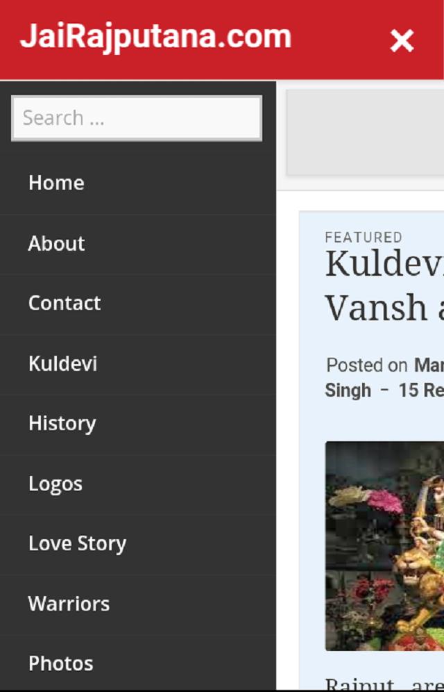 JaiRajputana - Rajputana Blog