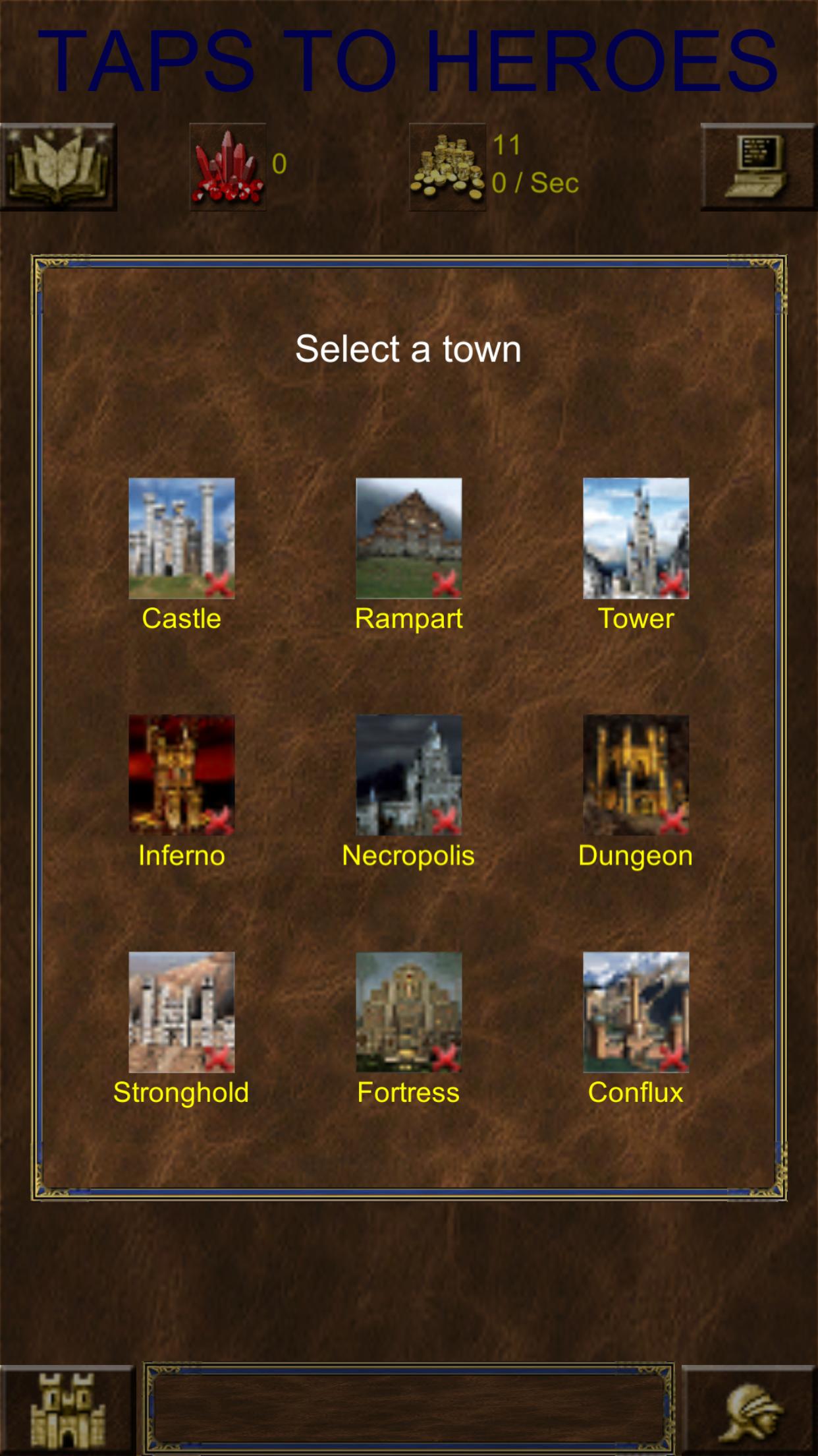 Taps to Heroes: Clicker Heroes of Might & Magic