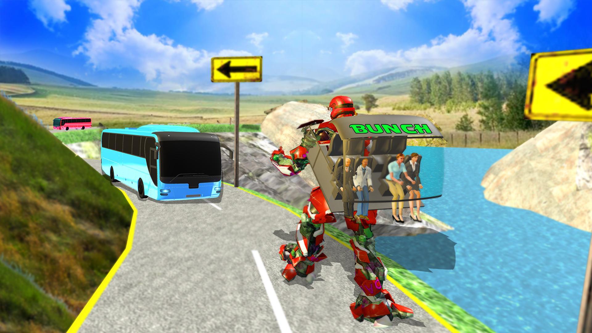 Bus Robot Transforming Games