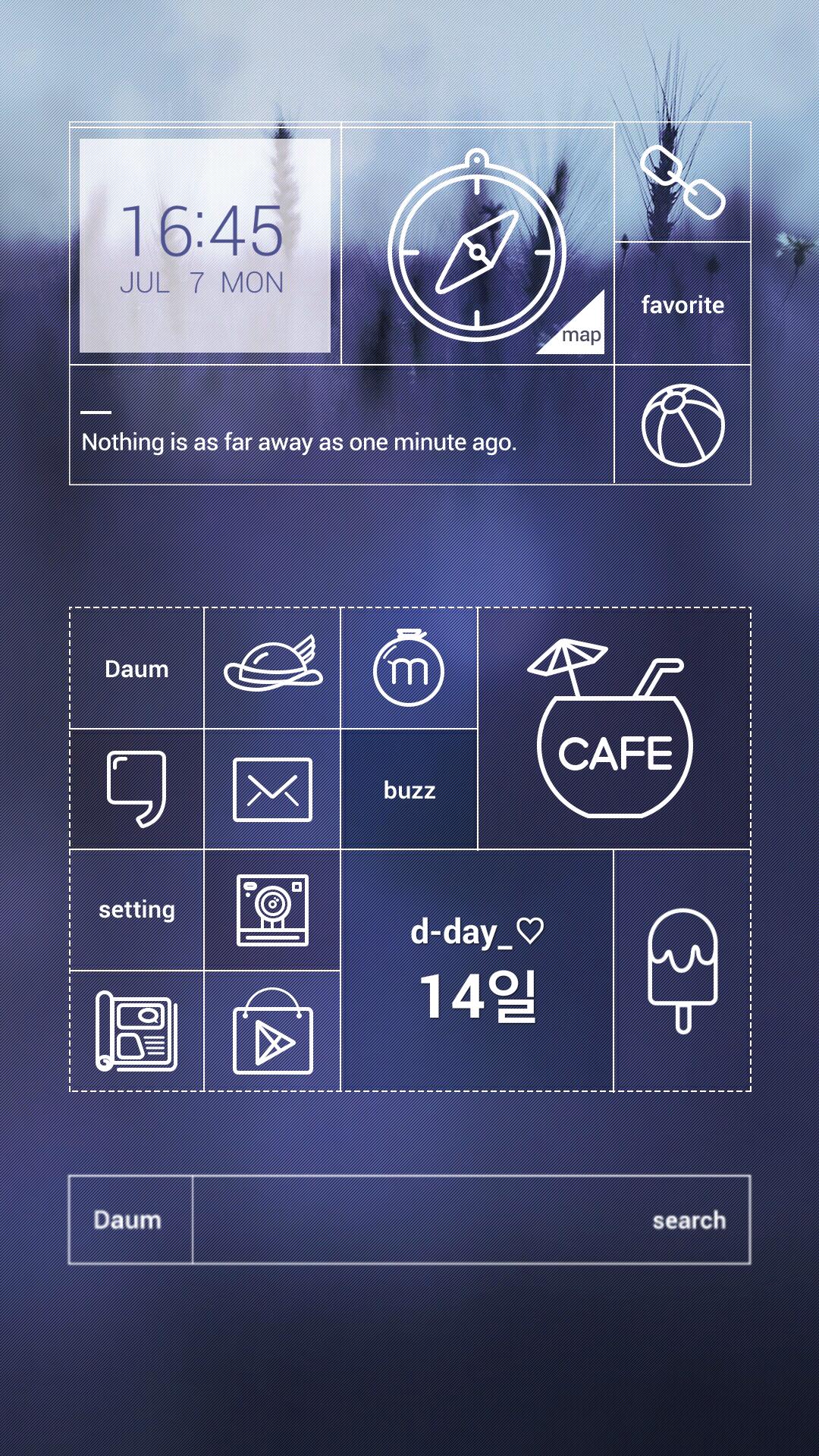 Summer Buzz Launcher Theme