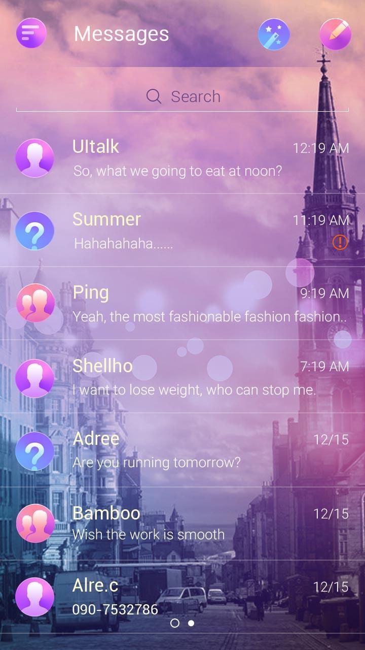 (FREE) GO SMS EDINBURGH THEME