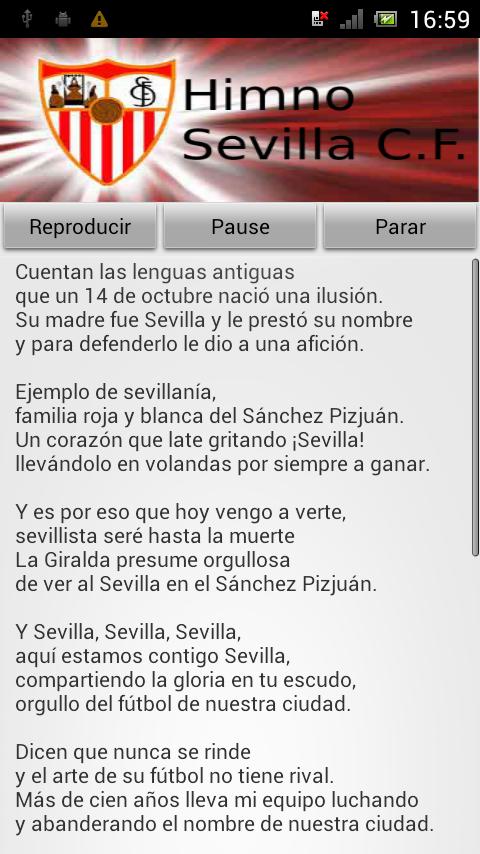 Sevilla C.F. Anthem