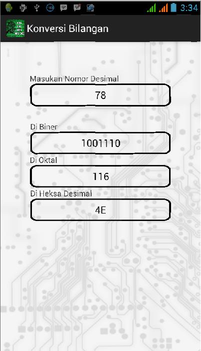 Bilangan Sistem Konversi
