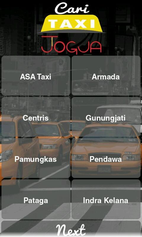 Cari Taksi Jogja