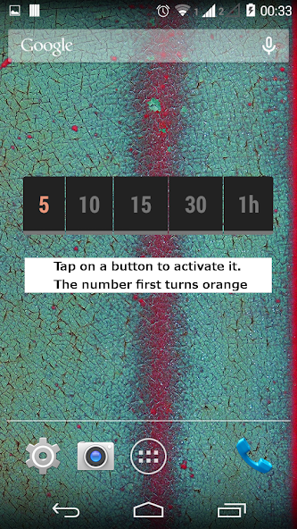 Quickie Timer Widget