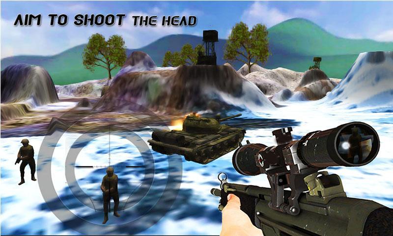 Mountain Sniper Call Army Duty