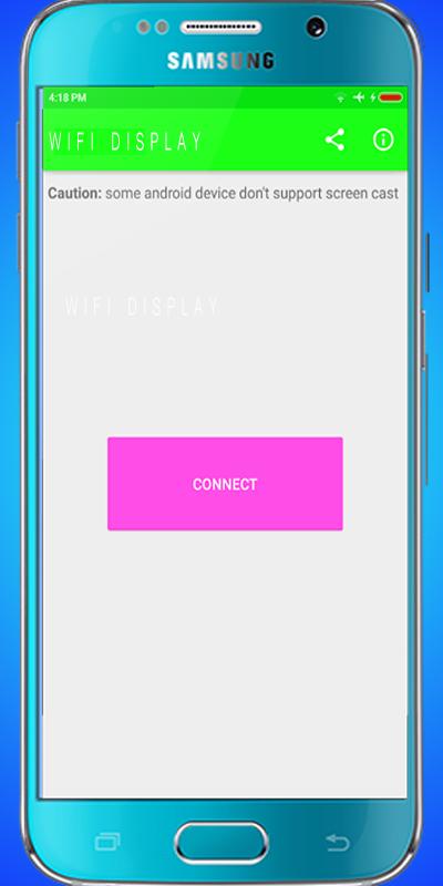 Wifi display helper miracast