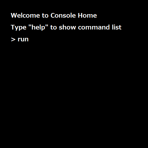 ConsoleHome