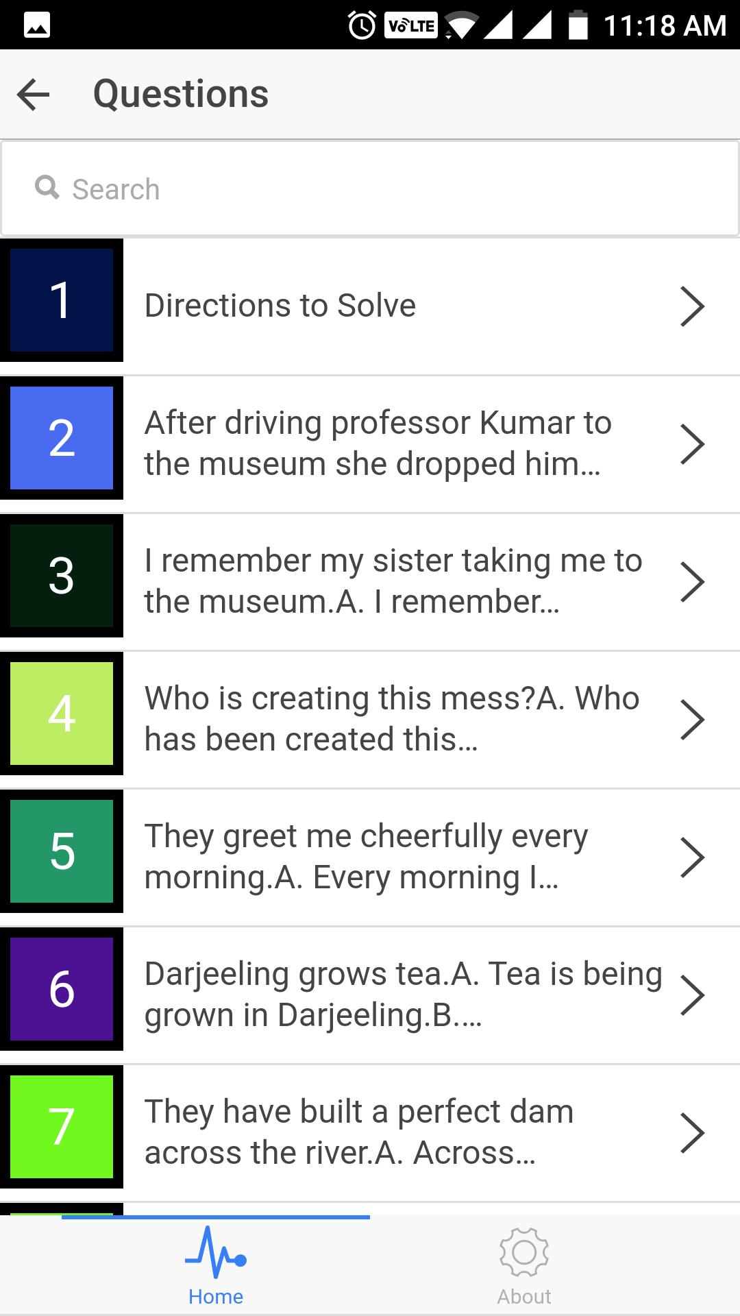 Verbal Reasoning Questions