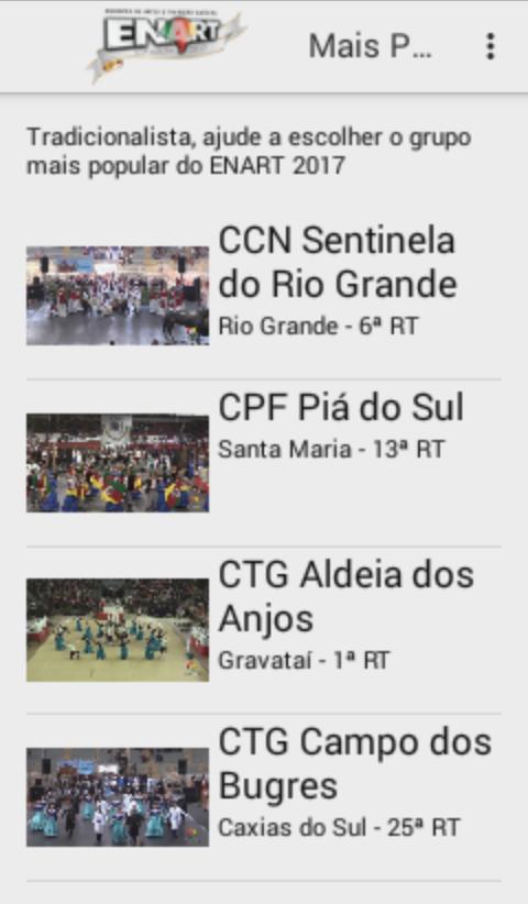 Voto Popular Enart 2017