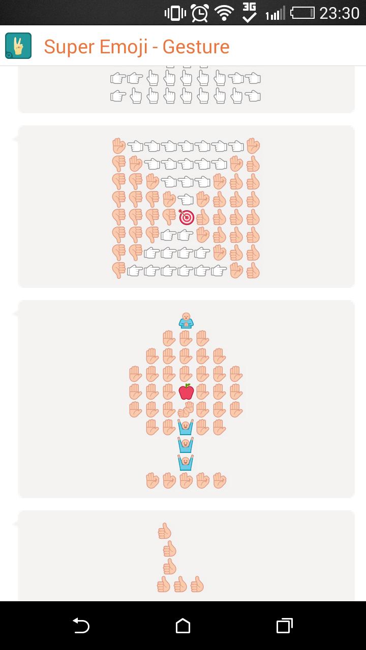 Gesture Emoticon - Super Emoji