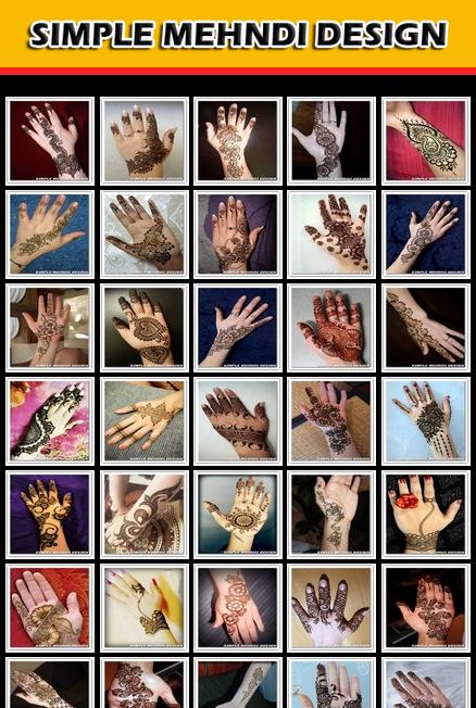 Simple Mehndi Design