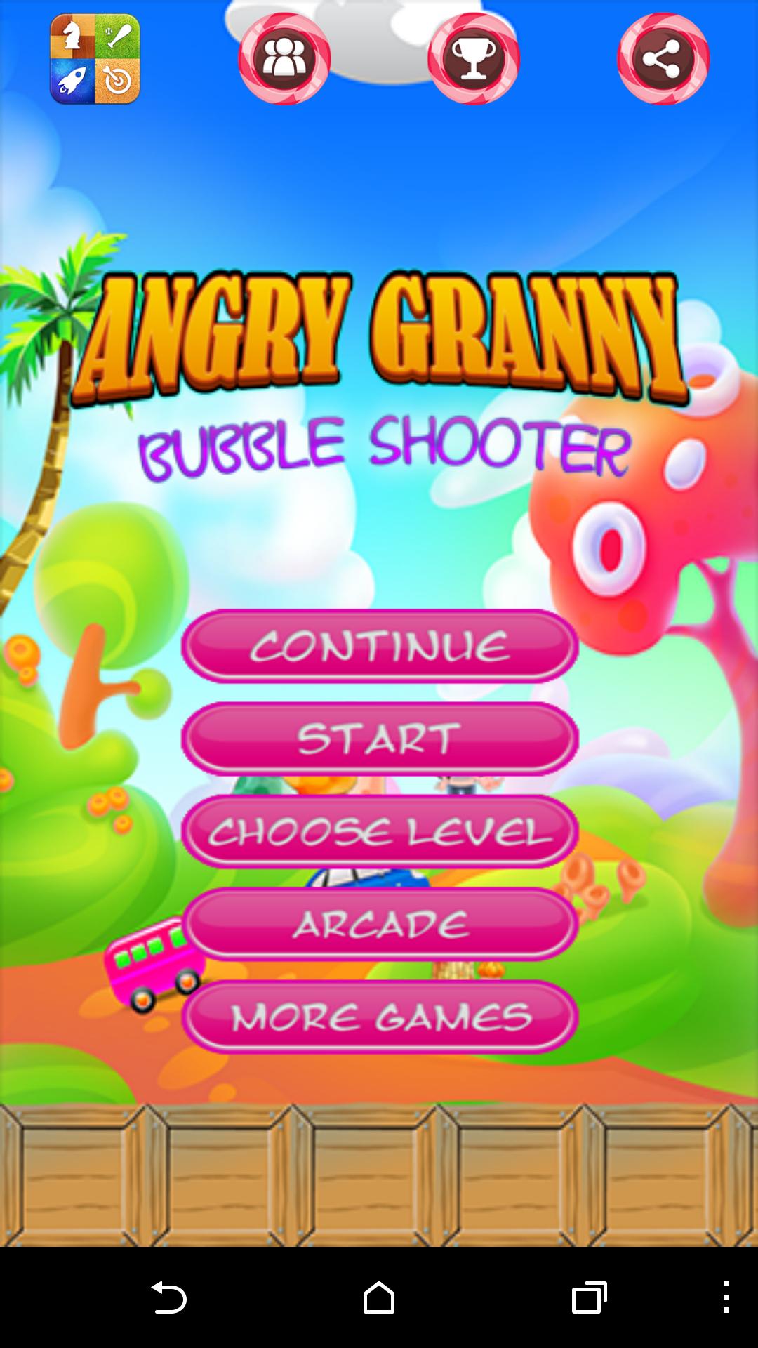 Angry Granny Bubble Shooter