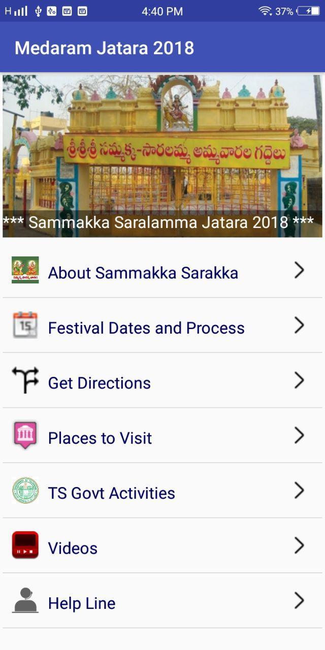 Sammakka Saralamma jatara 2018