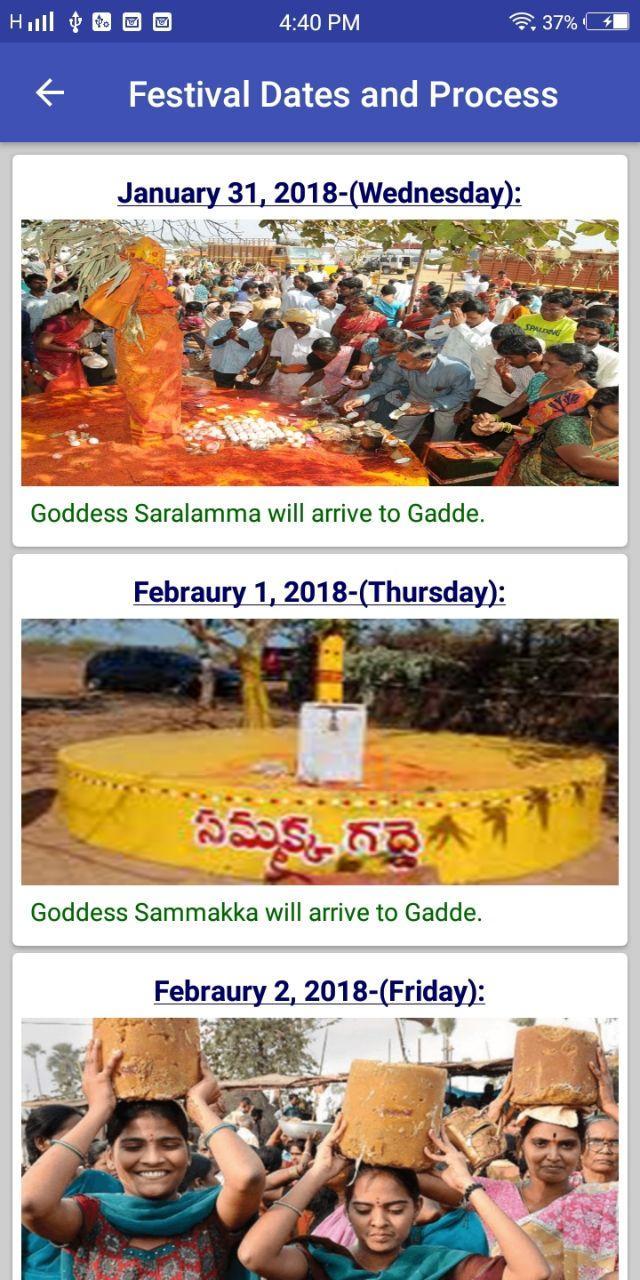 Sammakka Saralamma jatara 2018