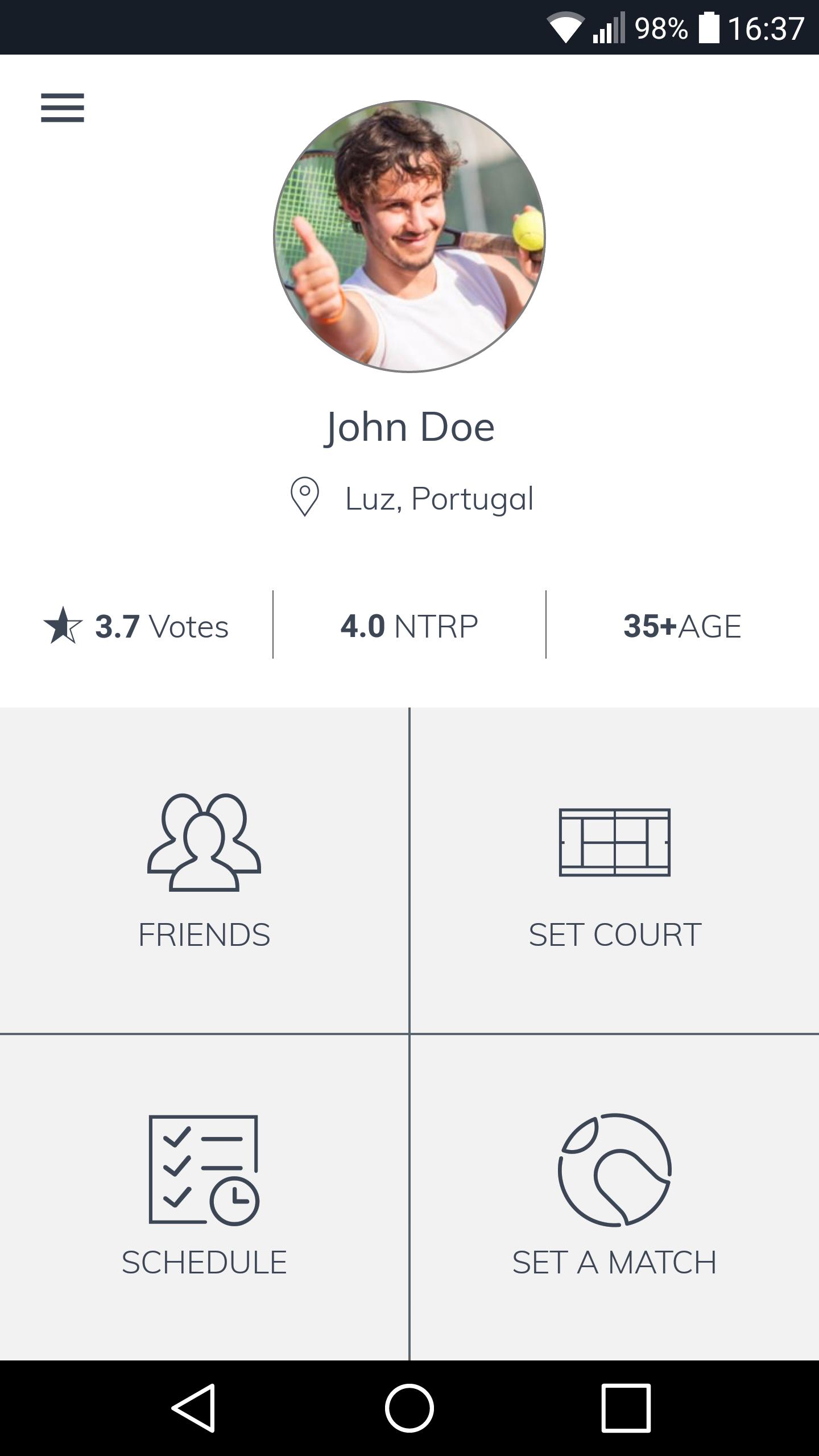 Tietennis - Bookings