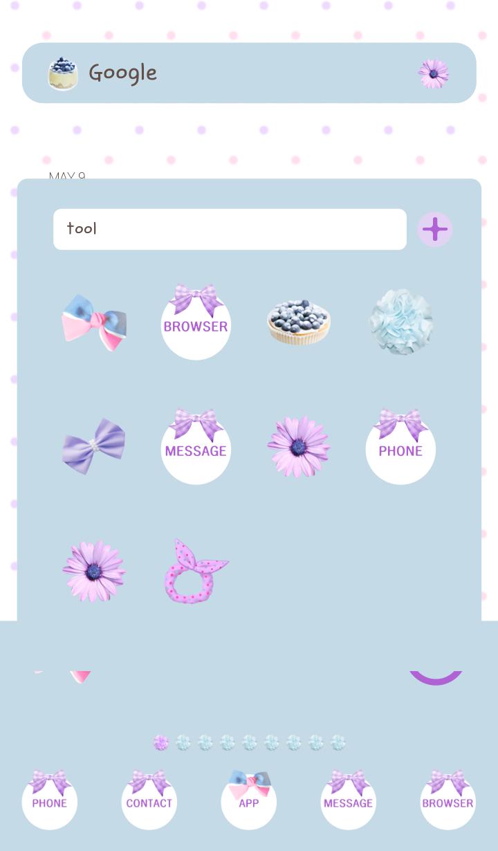 lovely girl blueberry dodol