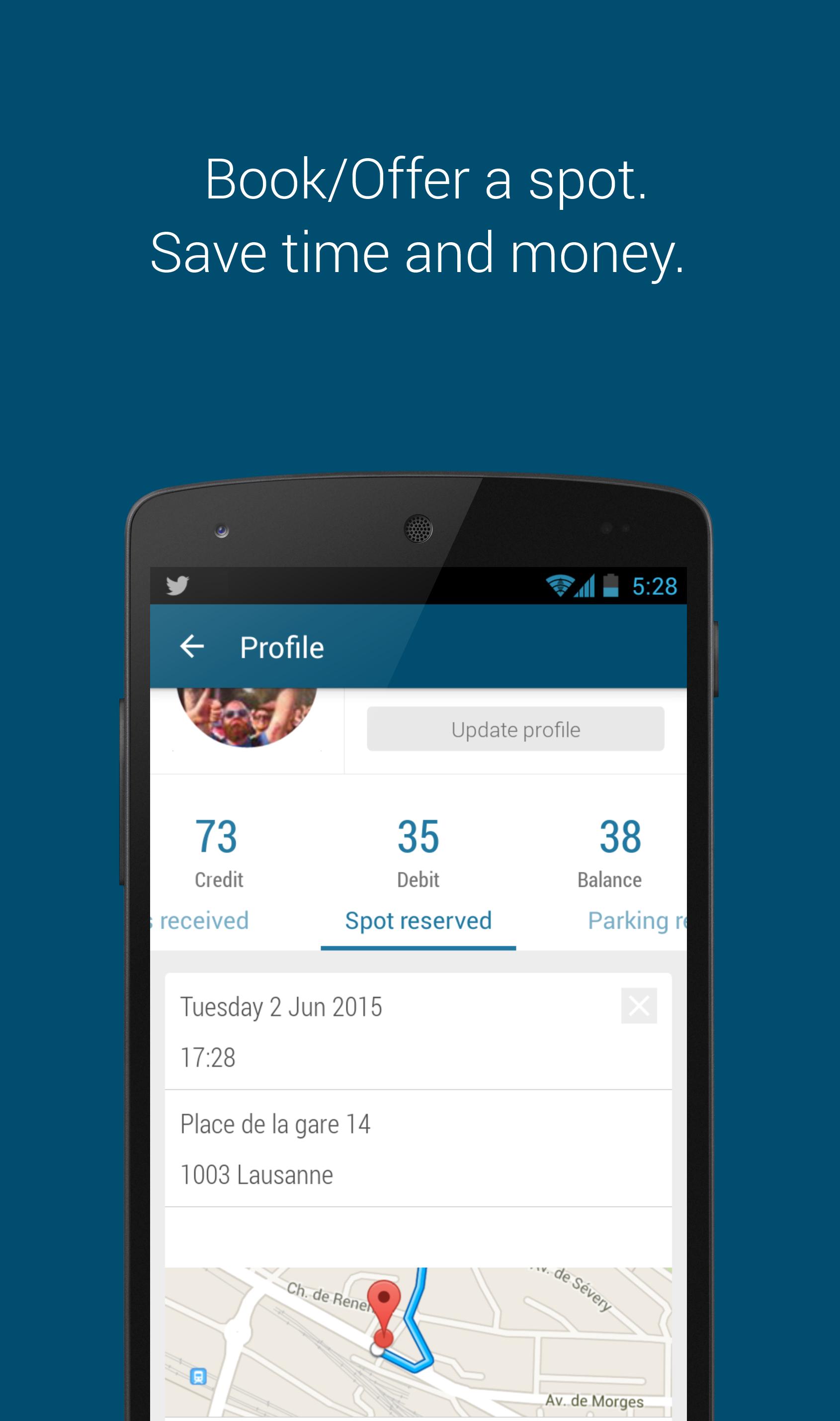 Easy to park with Tapgoo