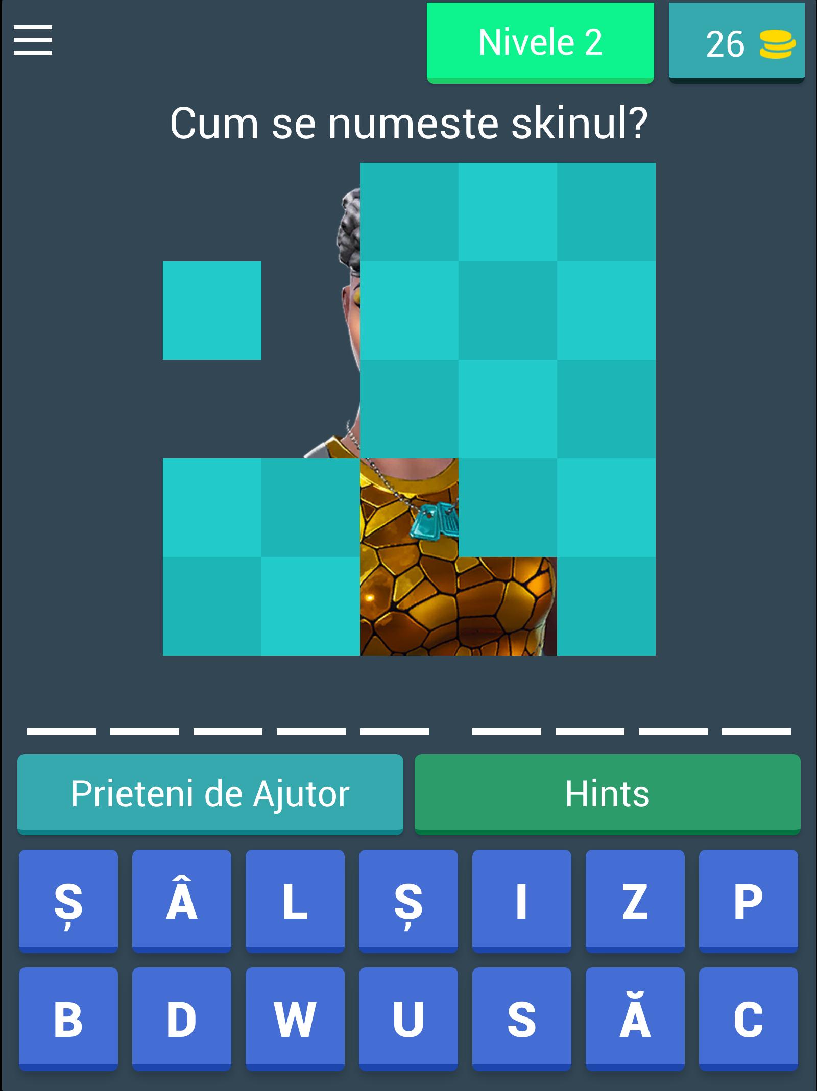 Ghiceste Skin-ul FORNITE