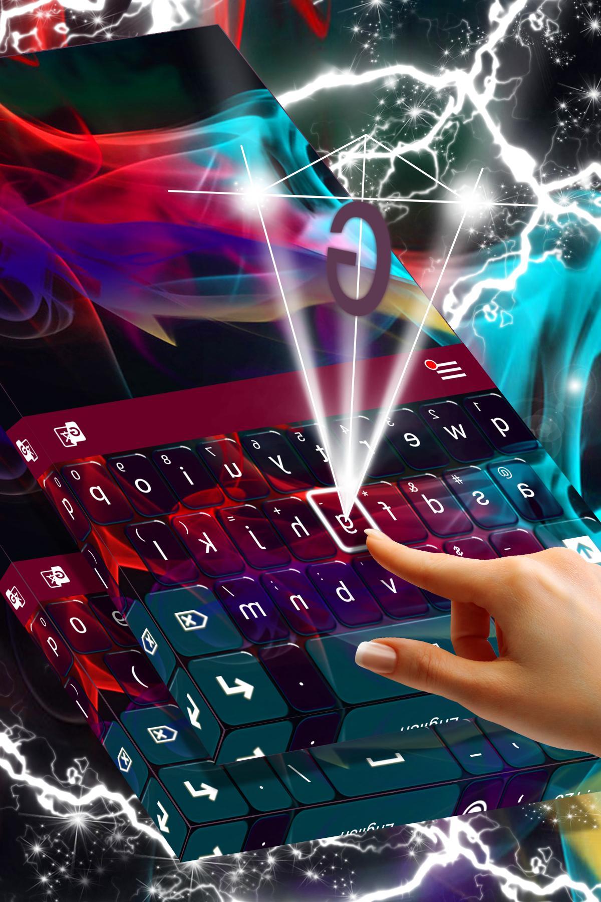 Neon Smoke Keyboard For Sony