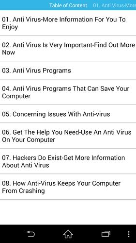 Antivirus Guides For Your Devi