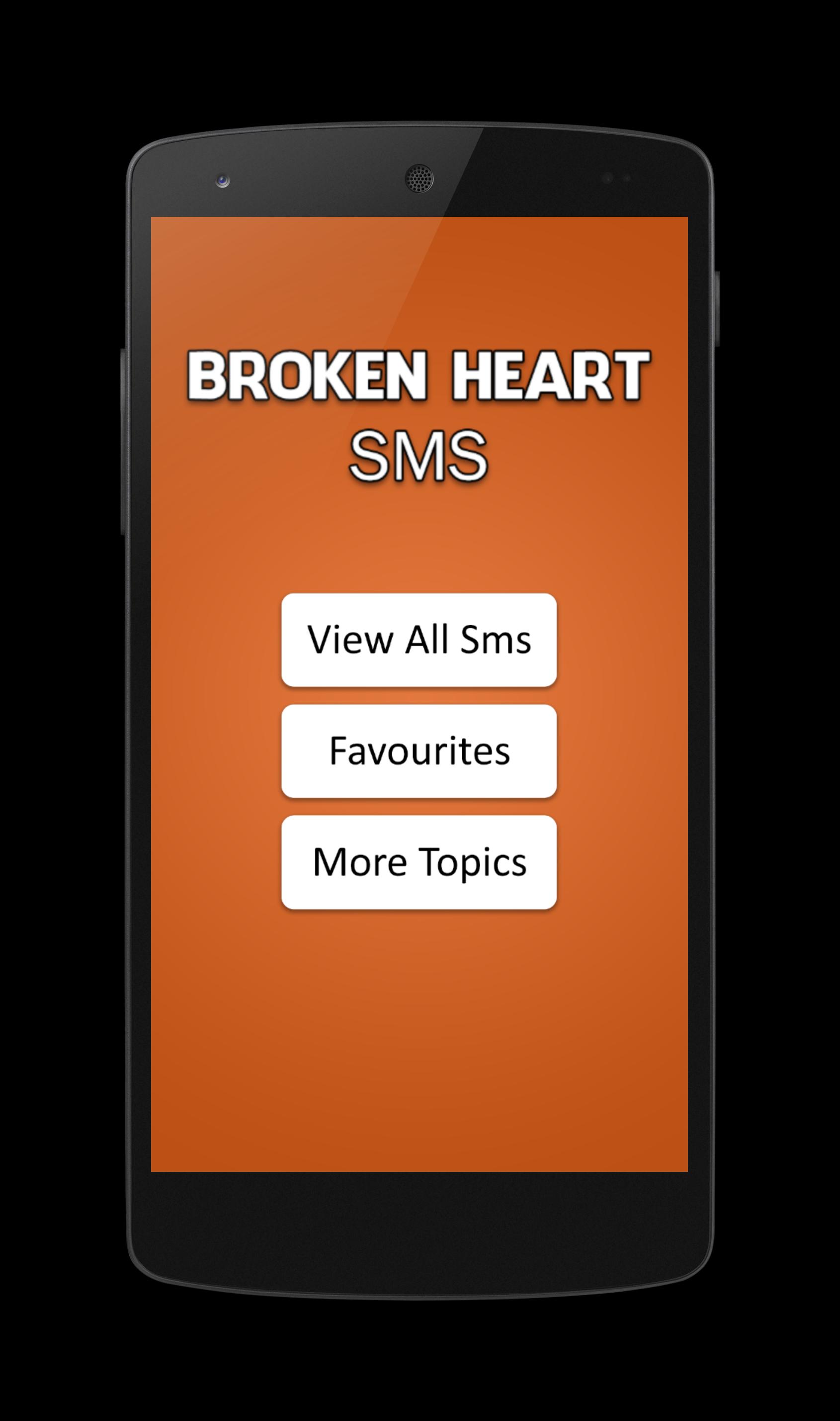 Broken Heart SMS