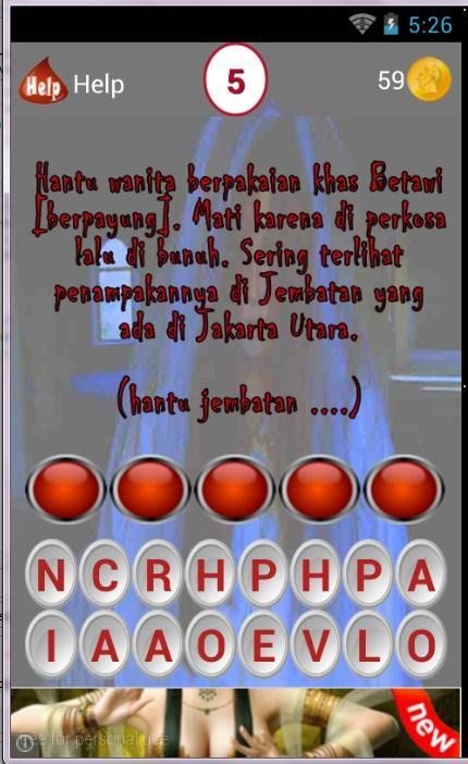 Tebak Nama Hantu di Indonesia