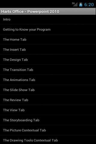 Harts Office - Powerpoint 2010
