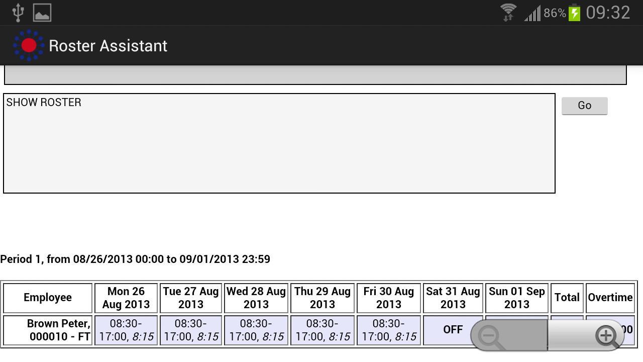 Easy Roster Android App