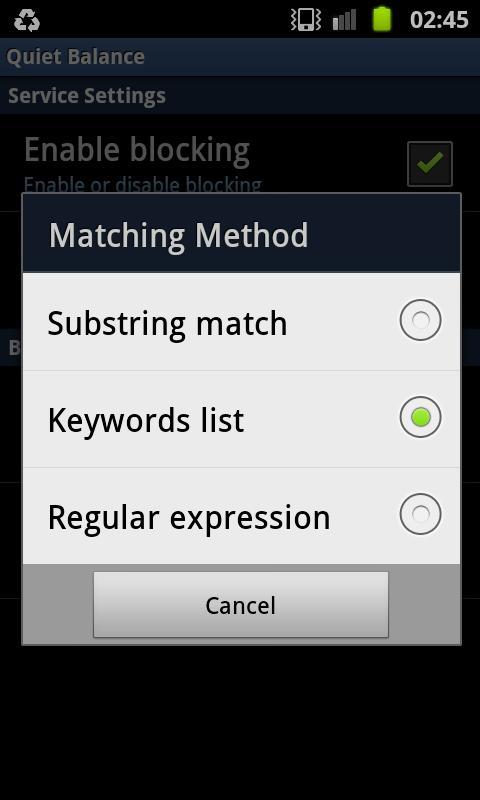 Balance Update / USSD blocker