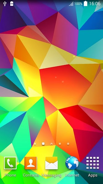 Crystal S5 3D Live Wallpaper