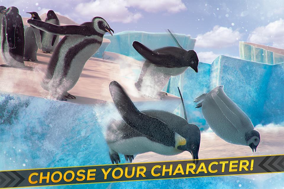 Funny Penguin Racing Challenge