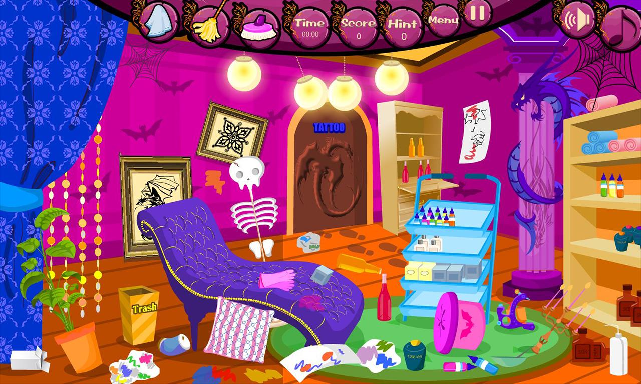 Tattoo shop clean up