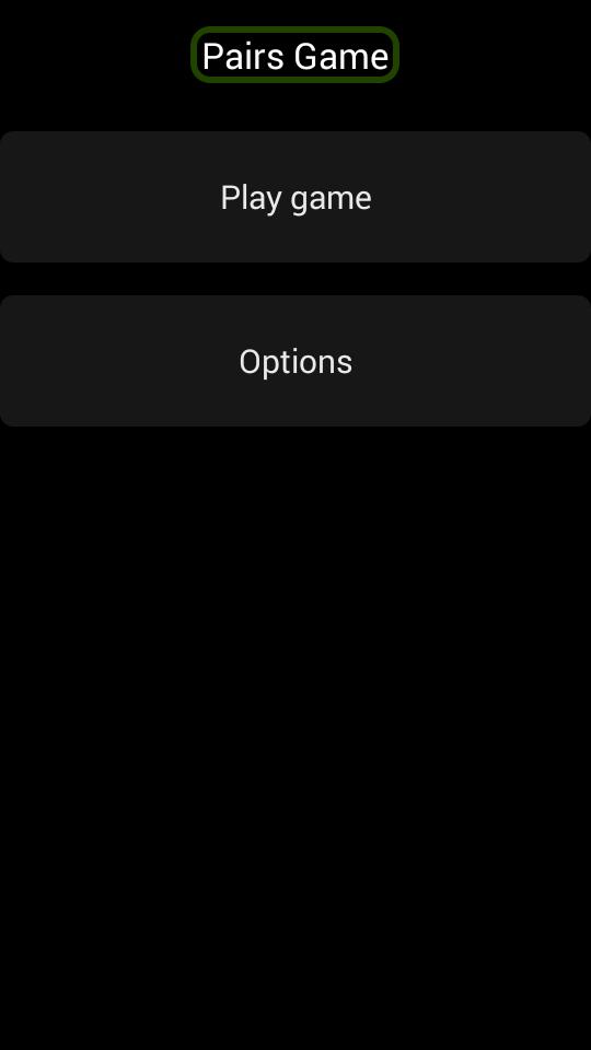 Pairs Game