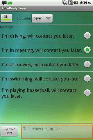 AutoReply Tapp (Autoresponder)