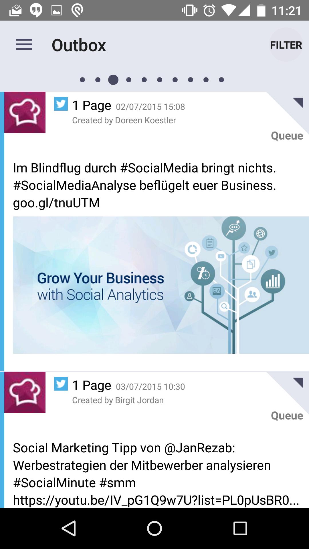 Socialbakers Builder