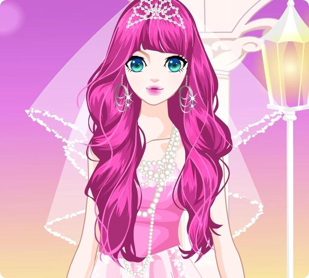 Pretty Charming Bride Dress Up