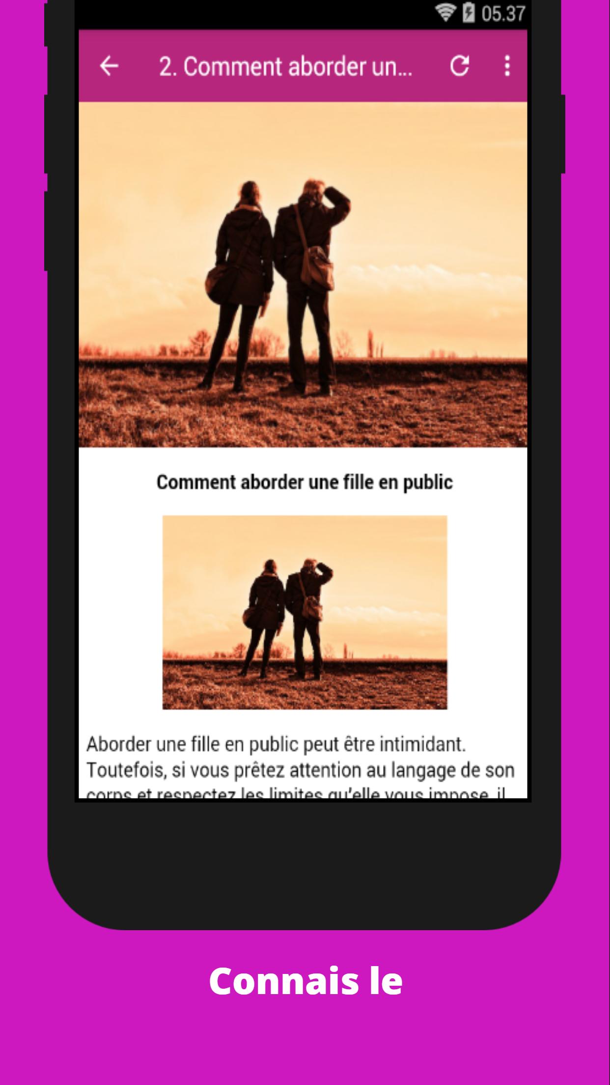 Comment aborder une fille