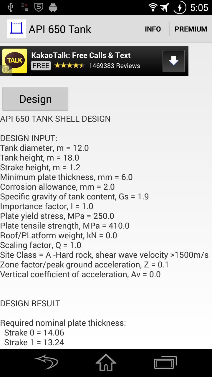 API 650 Tank Design