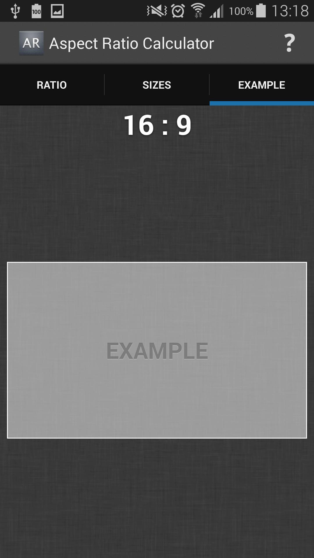 easy Aspect Ratio Calculator