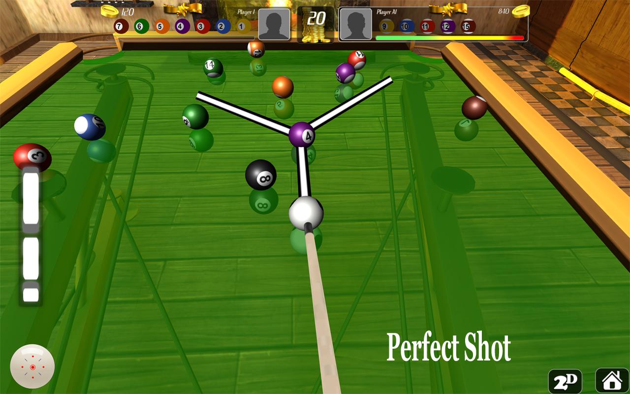 3D Ball Pool Billiards 2018