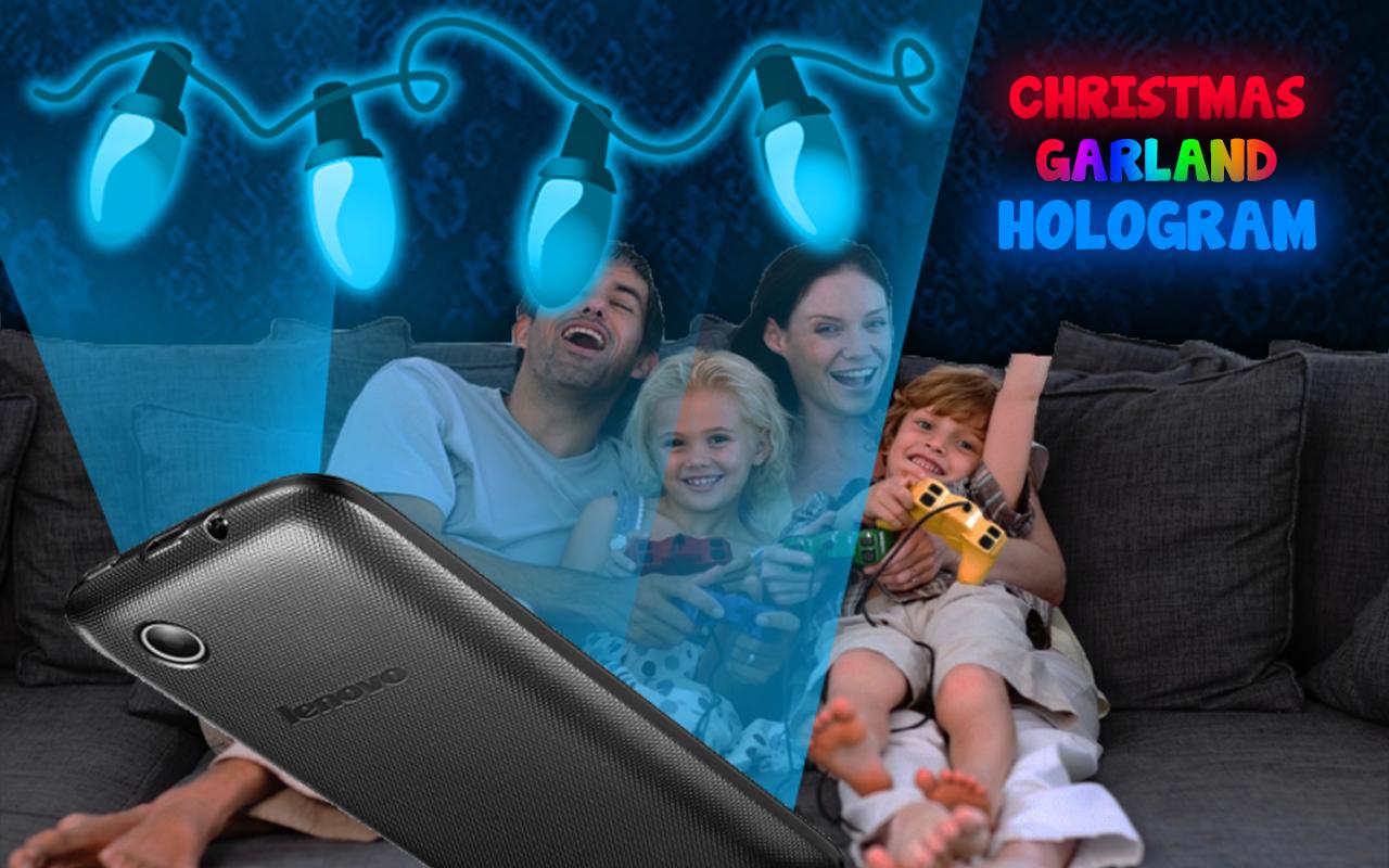 Christmas Garland Hologram