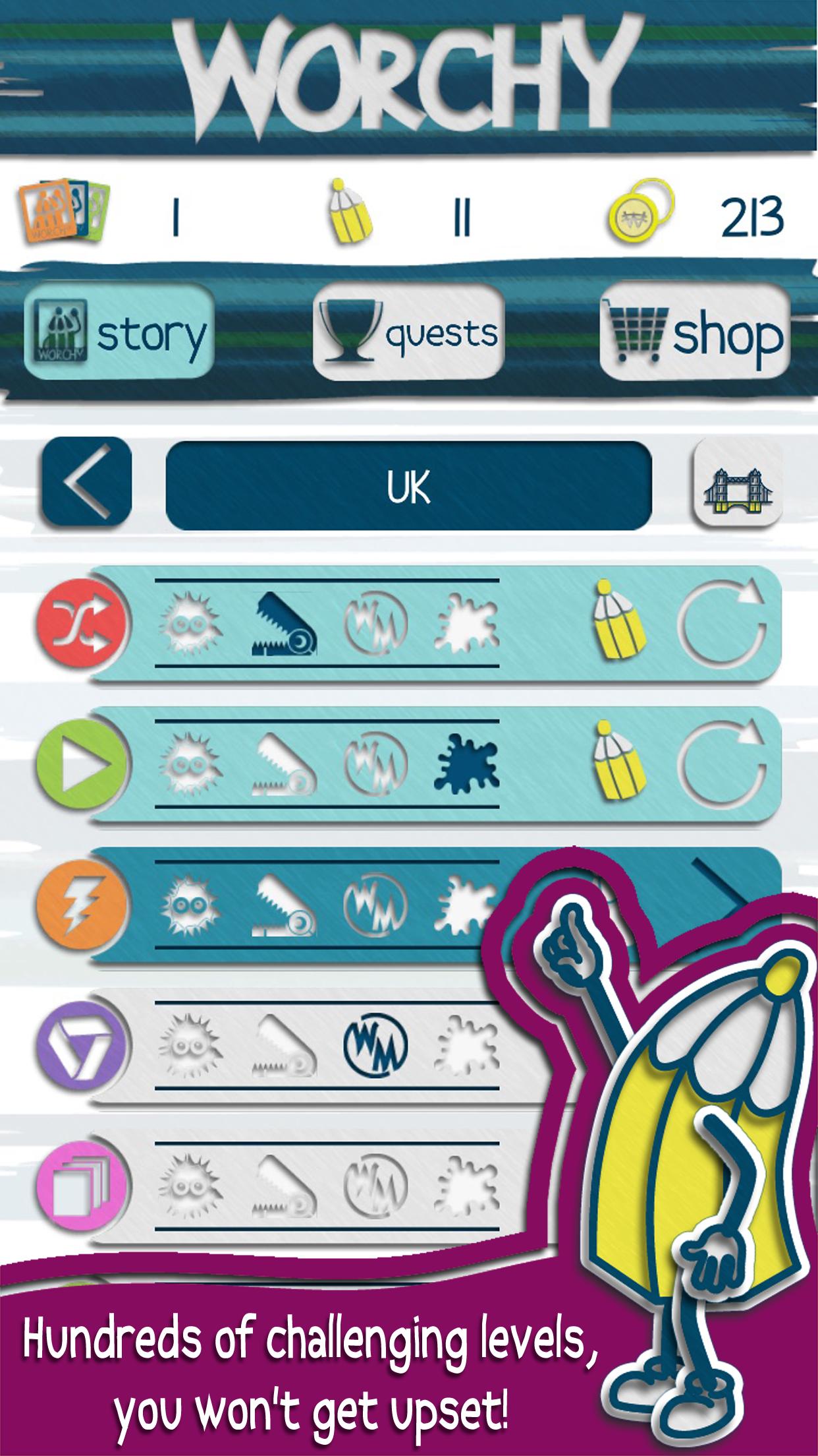 Worchy Picture Word Search