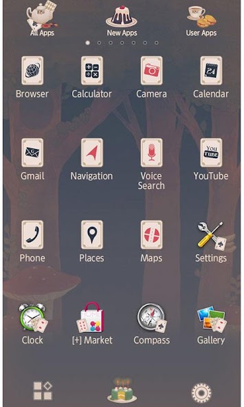 Alice's Tea Party Wallpaper