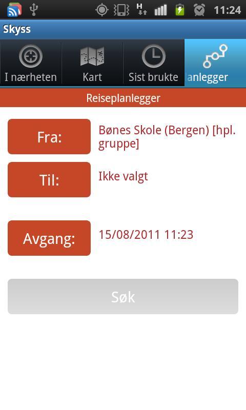Skyss reiseplanlegger