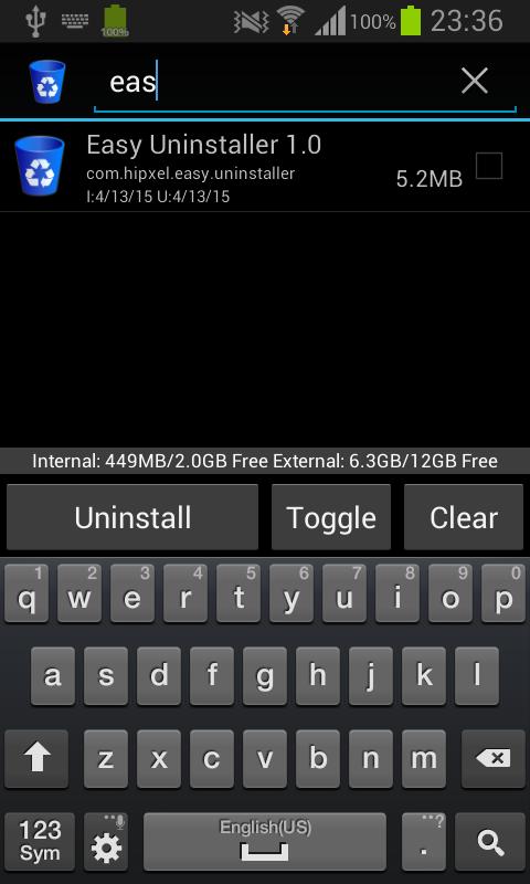 Easy Apps Uninstaller