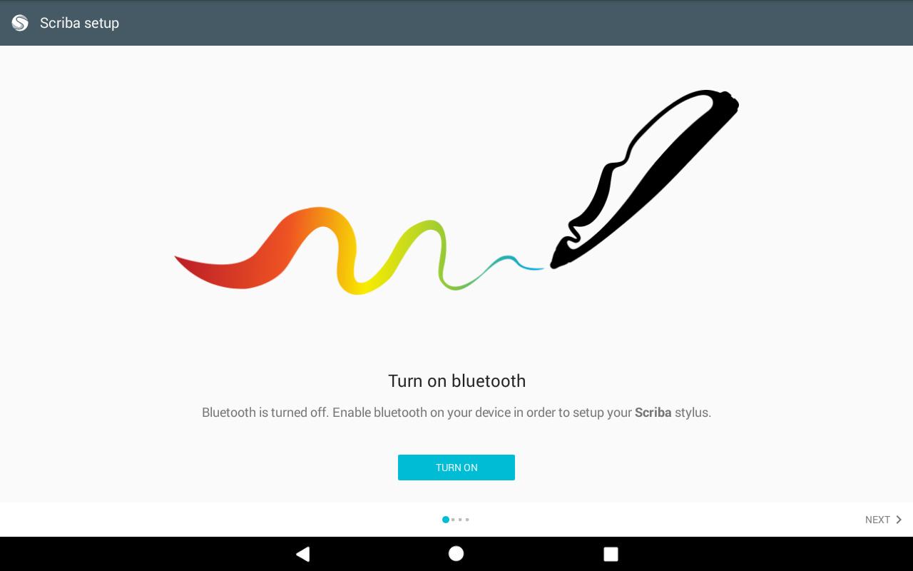 Scriba stylus driver for ArtFlow