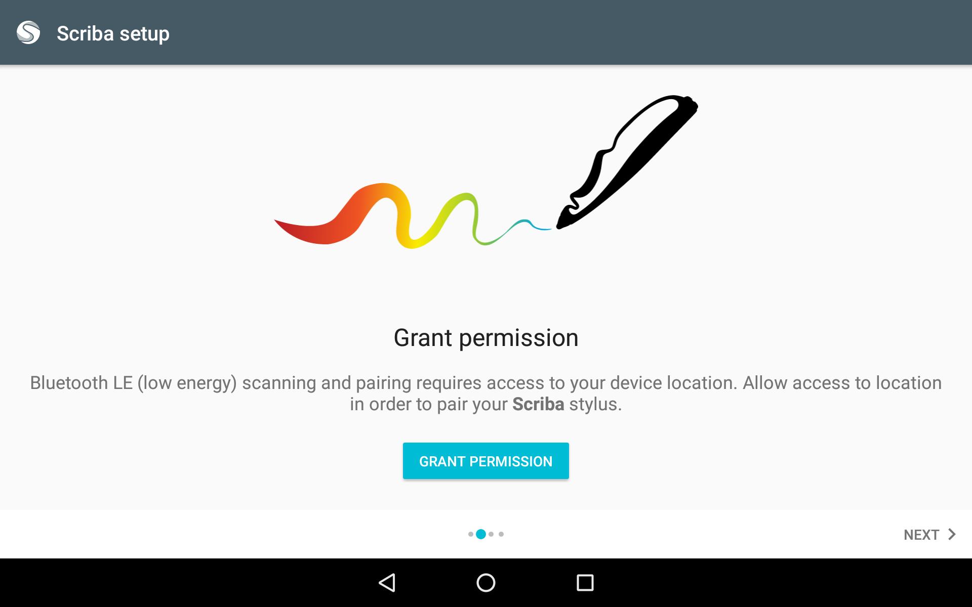 Scriba stylus driver for ArtFlow